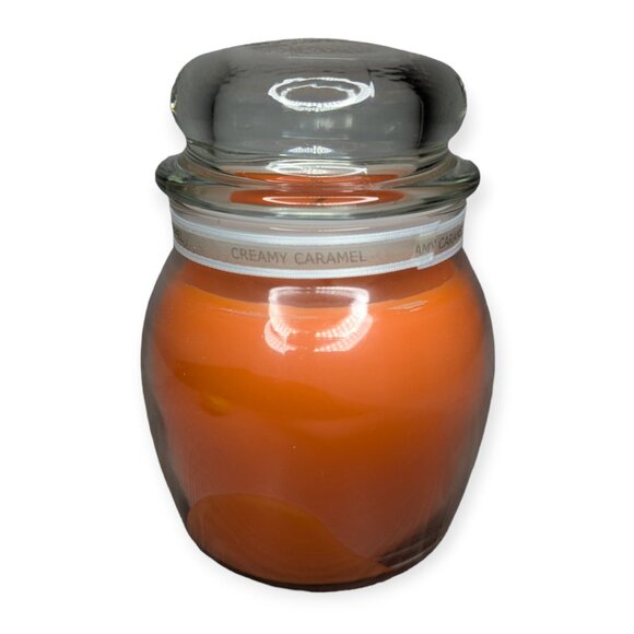 White Barn 15 Oz Jar Candle- Creamy Caramel New - Picture 1 of 8